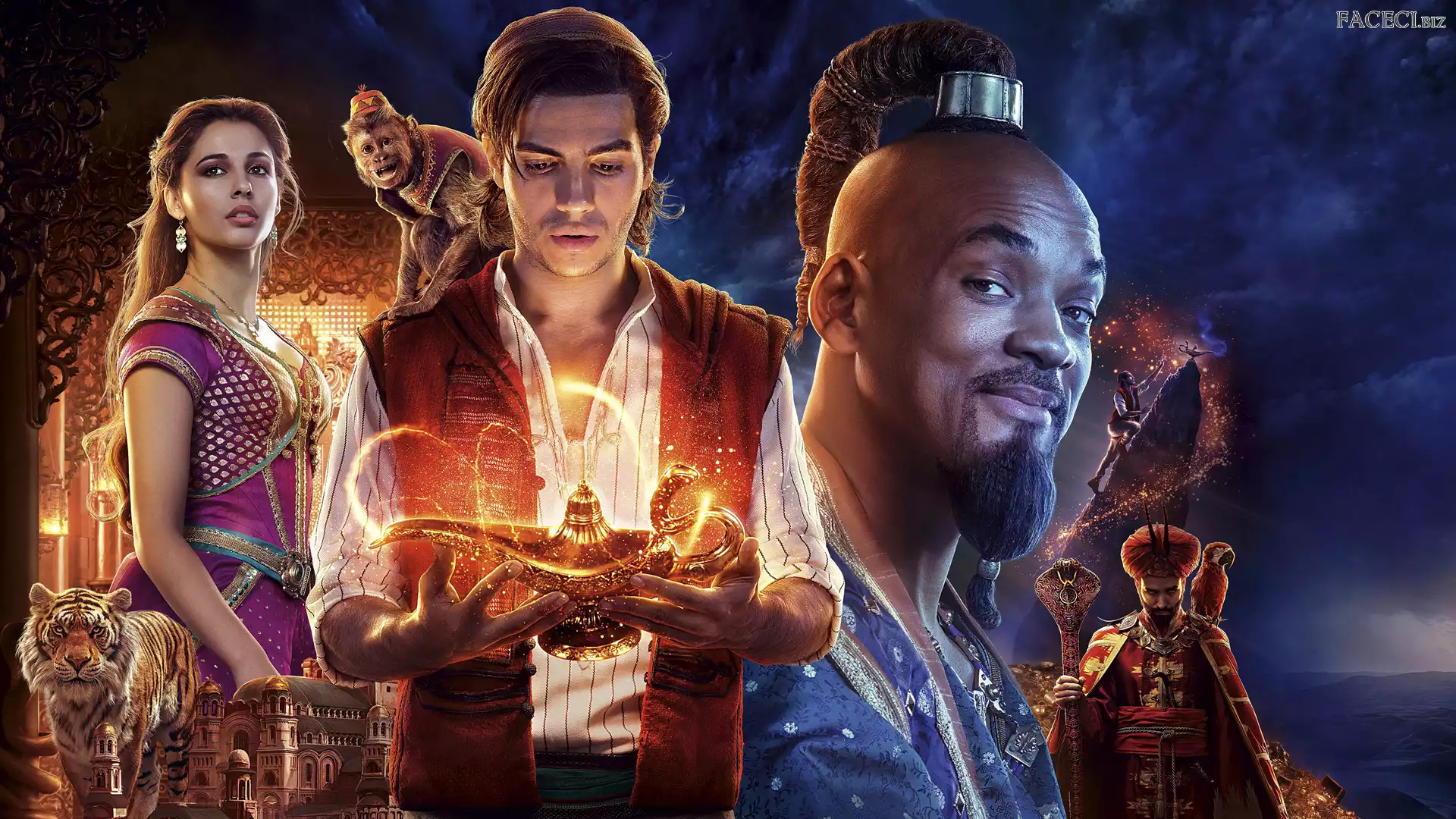 Księżniczka, Will Smith, Aktorka, Film, Mena Massoud, Aktorzy, Aladdin, Aladyn, Naomi Scott